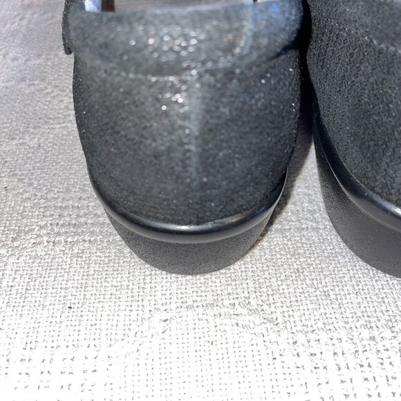 Alegria Comfort Shoes Women’s Size 39 U.S. 8 Medium Black Leather Cross Strap - Picture 11 of 12